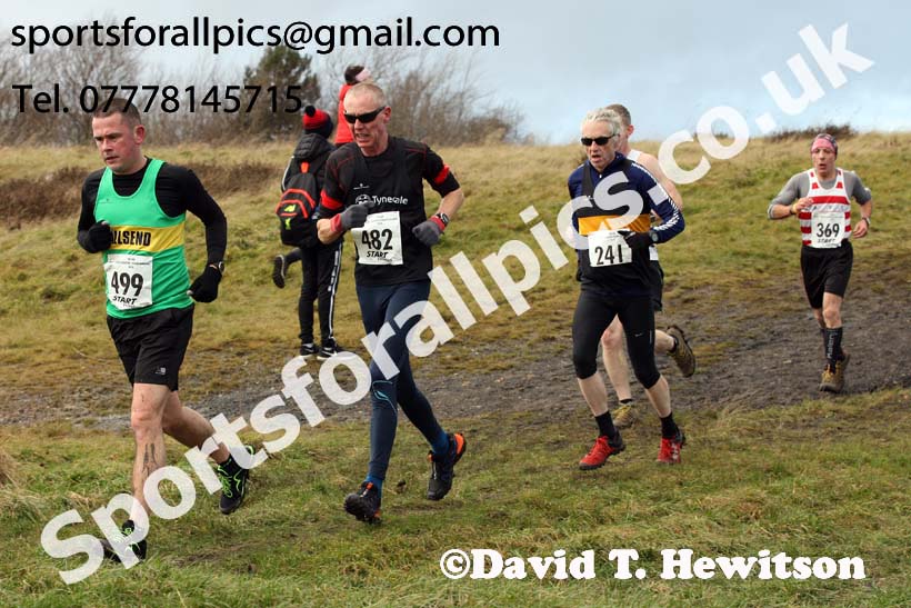 Senior mens North Eastern Cross Country, 2018 Northern Cross Country Champs., Wrekenton, Gateshead. Photo:  David T. Hewitson/Sports for All Pics